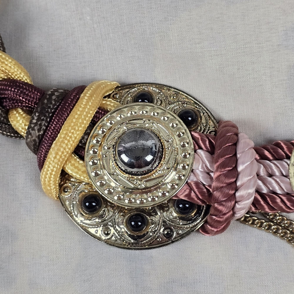 Braided Rope Belt With Adjustable Sizing - Picture 5 of 15